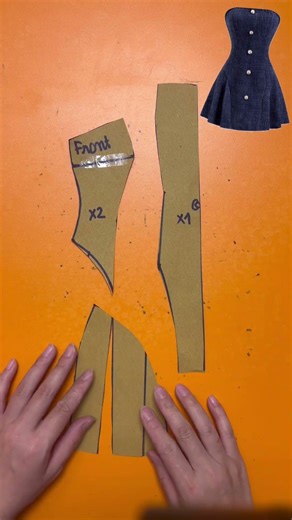 Soft & Elegant Dress Pattern Making Tutorial #sewing #diy #dress