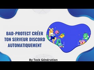 🛡️ Bad-Protect IA : Setup Serveur Discord en 1 Clic 🤖