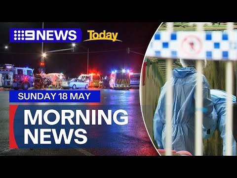 Two men fighting for life after crash; Man dies in hospital after stabbing | 9 News Australia