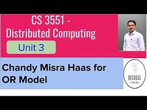 3.13 Chandy Misra Haas for OR model in Tamil