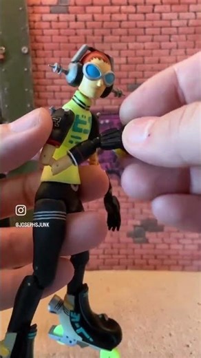 Jet Set Radio! custom JSRF beat figure and diorama