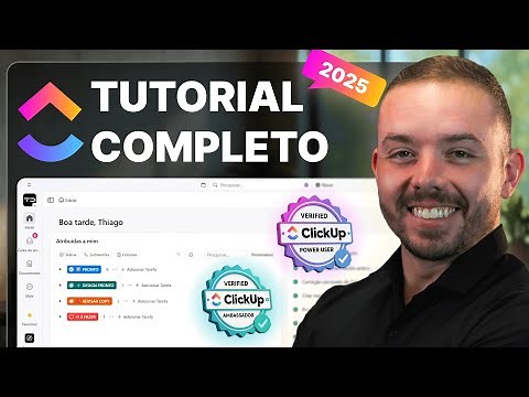 ClickUp Tutorial 2025 - How to Use ClickUp for Beginners