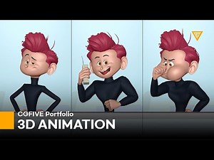 3D애니메이션 포트폴리오 CG5아카데미 이O노 수강생｜무게중심 표현, 페이셜 립싱크, 바디 메카닉 등 3D애니메이터의 마야 애니메이팅 작업