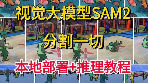 【附数据集】不愧是B站最全最详细的SAM2教程了，AI大佬手把手带你从环境配置到本地部署、微调、推理一条龙解读！草履虫都能学会！人工智能|深度学习|计算机视觉