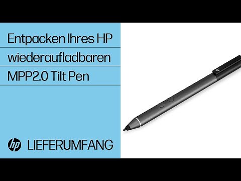 Entpacken Ihres HP wiederaufladbaren MPP2.0 Tilt Pen | HP Support