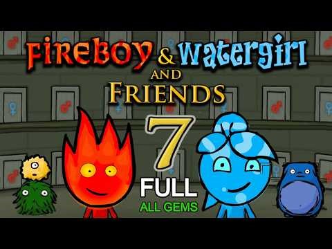 Fireboy & Watergirl 7 and Friends: FULL GAME + All Gems 💎