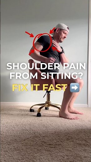 Shoulder Pain from Sitting? Fix It FAST (5-Minute Desk Reset & Mobility Routine)