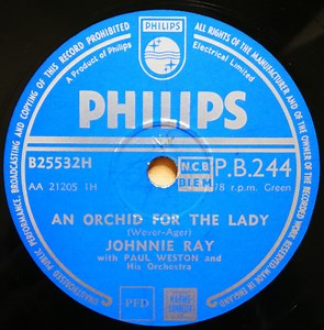 Johnnie Ray - An Orchid For The Lady / Such A Night