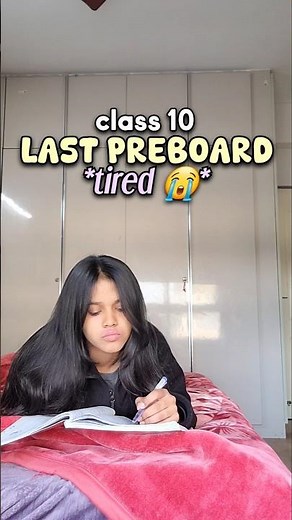 LAST PREBOARD FINALLY 😭#studywithme #exam #class10