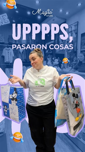 Hay cosas que simplemente pasan 😅 Ves el cartel de Magic Store, entrás y ups, salís con bolsas llenas 🛍️ Nos pasa a todos 👀✨ Te esperamos en nuestros locales o ingresá en nuestra web www.magicstore.com.ar ¡Tenemos 3 y 6 cuotas sin interés! #magicstore #compras #nuevacolección | Tienda Magic
