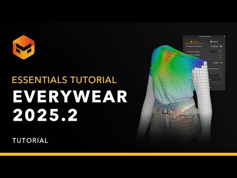 Marvelous Designer 2025.2: EVERYWEAR Tutorial (English)