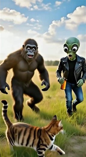 POV Your Cat Gets Kidnapped by Bigfoot and Alien