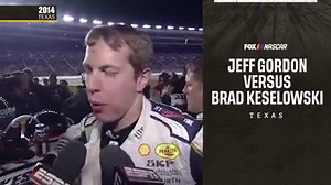 The legend of Kevin Harvick's shove that kicked off one of the craziest NASCAR fights of all time between Brad Keselowski and Jeff Gordon. | NASCAR on FOX