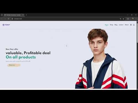 E-Commerse Website project for beginners and intership