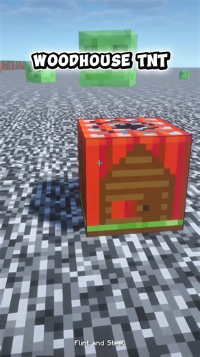 🔥💣 INSANE TNT MOD in Minecraft?!! #minecraft #shorts