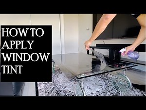 Transform Your Glass Coffee Table: How to Use Window Tint to Cover Scratches and Marks
