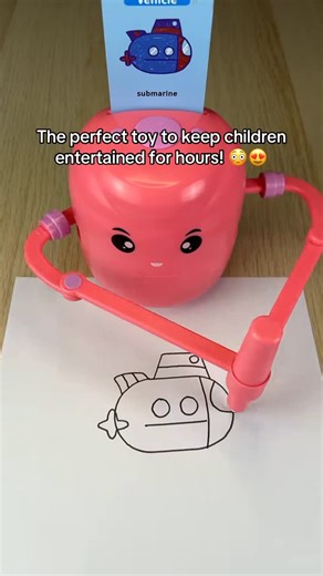 Learn Draw Co on Instagram: "“My kid can’t draw” — not anymore 🥹🤖 Doodle Bot teaches drawing step-by-step and draws alongside your child, turning simple shapes into real artwork (with confidence built in). Screen-free creativity that actually keeps them engaged. #drawingrobot #learntodraw #kidstoys #screenfreefun #kidsart"