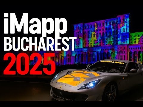 iMapp Bucharest 2025 | Spectacular 10th Anniversary Video Mapping Festival Highlights!