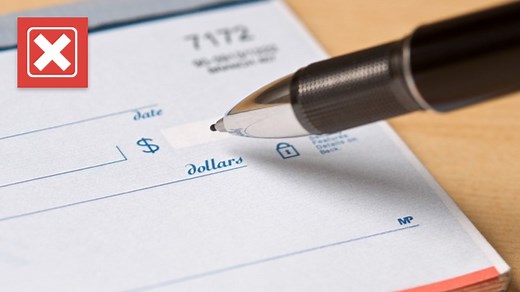 Gel pens no longer deter check thefts, experts say