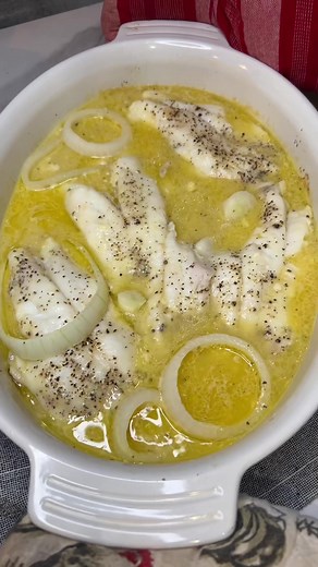 Easy Oven Poached Fish Recipe