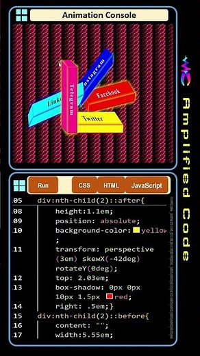3D Button | Javascript CSS HTML