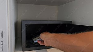 How to open a hotel safe effortlessly and securely without a key or code