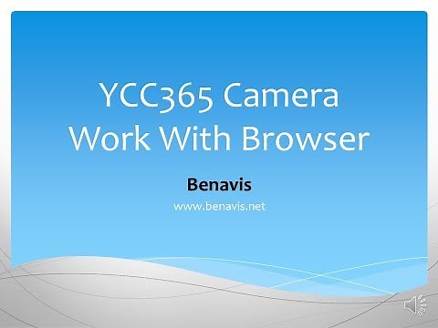 YCC365 Plus Camera Extended Usage-#1: Opening In the Browser