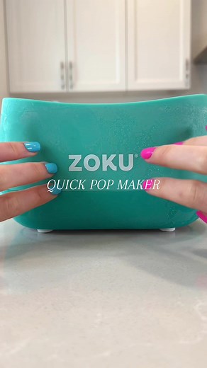 Making popsicles in minutes with my @ZOKU LLC quick pop maker 🩵 #popsicle #popsicles #summer #summervibes #summerrecipes #asmr #asmrsounds #satisfying #zoku #zokupartner #livecreatively #quickpopmaker