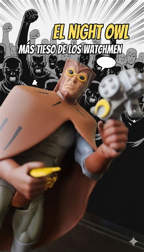 Nite Owl de Watchmen es una pieza que tengo guardada desde la pandemia y por fin sale a la luz. 🦉 La conseguí por solo $350 pesos, pero la verdad es que es más tiesa que una piedra. Analizamos su torso amarillento, sus accesorios inservibles y por qué Mattel nos entregó una figura tan antiestética. ​#Watchmen #LasFigurasDeAndy #Mattel #Retro #Nostalgia #DC | Las Figuras De andy