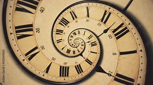 Endless Time video animation.14 second long video.