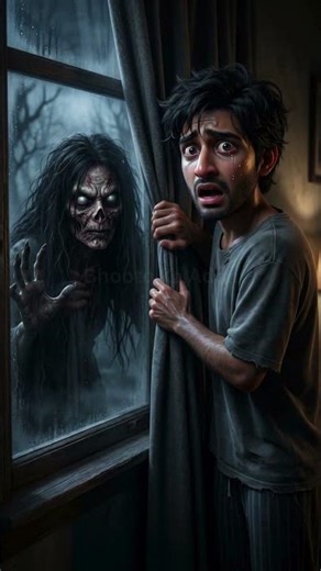 उस रात वो खिड़की के बाहर खड़ी थी…चुड़ैल 😨Bhoot Wala Cartoon #horror #horrorstories #cartoon #story