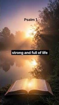 Psalm 1 — Blessed Is the One | Bible Verse Song