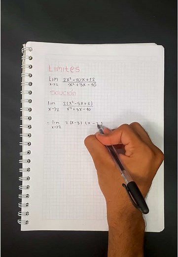 Límite - cálculo 1 paso a paso #limites #calculo #algebra