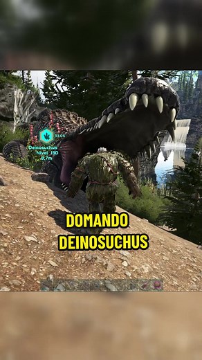 Como Domar o DEINOSUCHUS - Ark Survival Evolved