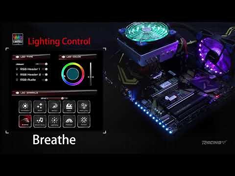BIOSTAR Advanced VIVID LED DJ: RACING Series RGB Lighting Control