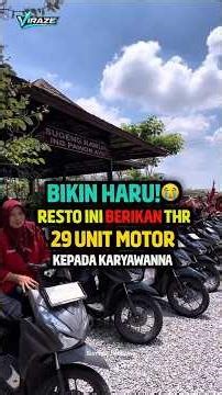 This restaurant is giving away 29 motorcycles as holiday bonuses to its employees.