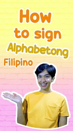 Learn Filipino Sign Language Alphabet with Rai Zason
