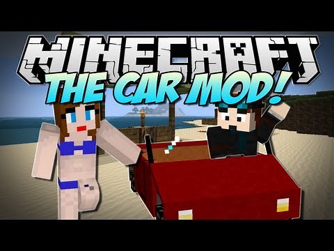 Minecraft | DRIVEABLE CARS! (Drive across your Minecraft land!) | Mod Showcase [1.5.2]