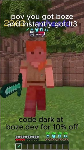 how to get lt3 in minecraft? use boze client! boze.dev #minecraft #2b2t #cpvp #pvp #drdonut #cheats