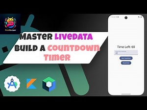 Master LiveData in Jetpack Compose: Build a Countdown Timer with ViewModel | Android Studio