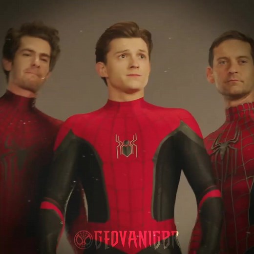 🥺❤️ #spidermannowayhome #spiderman #geovanigbr #bloopers #blooper #tobeymaguire #tomholland #andrewgarfield #fy #fy #geovanigbr