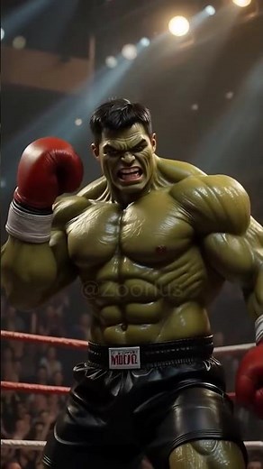 Hulk vs Spider-Man Boxing Match🥊🔥 #avengers #marvel #superhero #hulksmash #ytshort