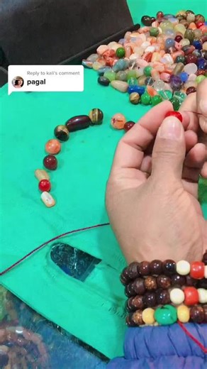 Beading Techniques: Stringing Colorful Beads by Hand