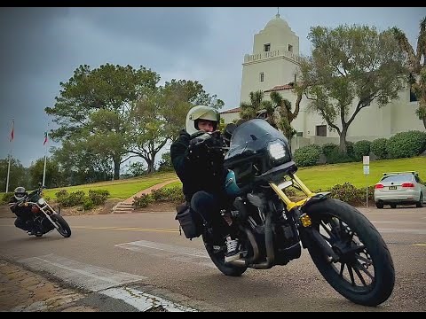 Install & Review Of Saddlemen Mini SRT Fairing ! & Insane Riding In The Rain On Harley Davidsons!