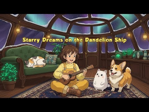 Starry dream on the Dandelion ship