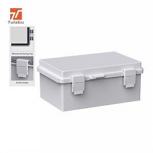 [Hot Item] Tulabu Big Sale 220*170*110 Plastic Waterproof Shell ABS Distribution Box Weatherproof Junction Box Distribution Box