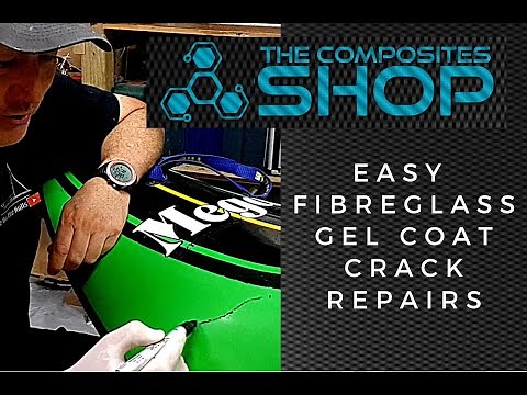 Easy Fibreglass Gel Coat Crack Repairs - The Composites Shop