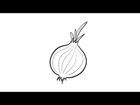 How to Draw a Simple Onion | Step-by-Step Lesson