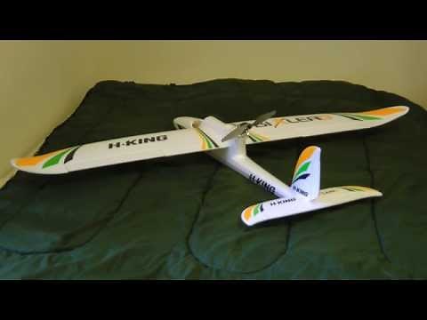 Gyro-Stabilized Flaperons, Bixler 2 wing configuration