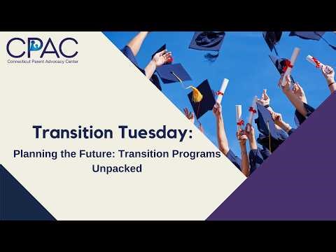 Planning the Future: Transition Programs Unpacked